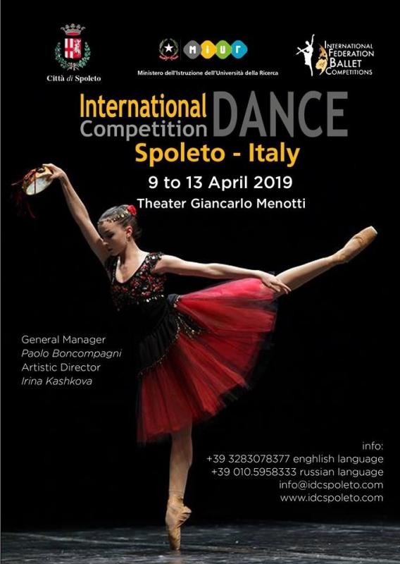 CONCORSO INTERNAZIONALE DI DANZA, Città di Spoleto