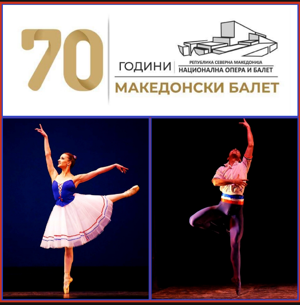 70mo GRAN GALA DEL BALLETTO, Teatro dell’Opera di Skopje, Macedonia