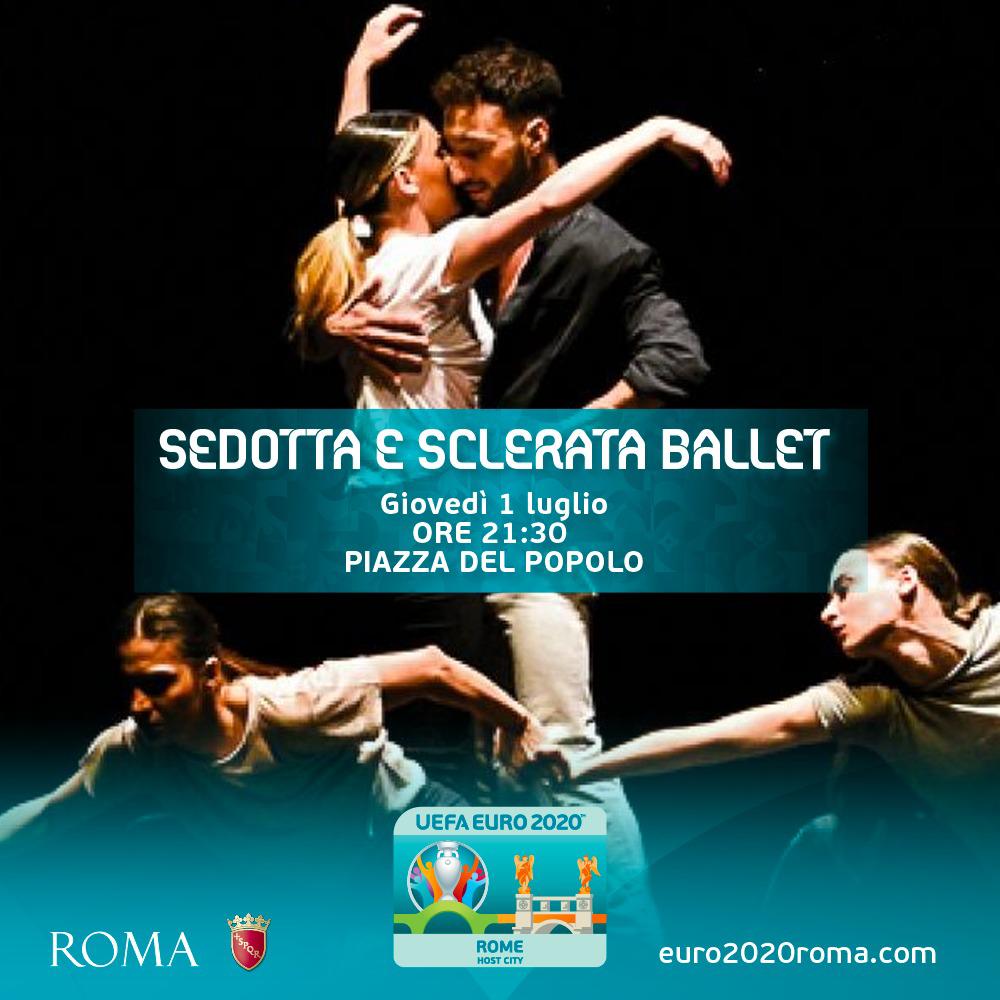 “SEDOTTA E SCLERATA BALLET” A PIAZZA DEL POPOLO IN ROMA