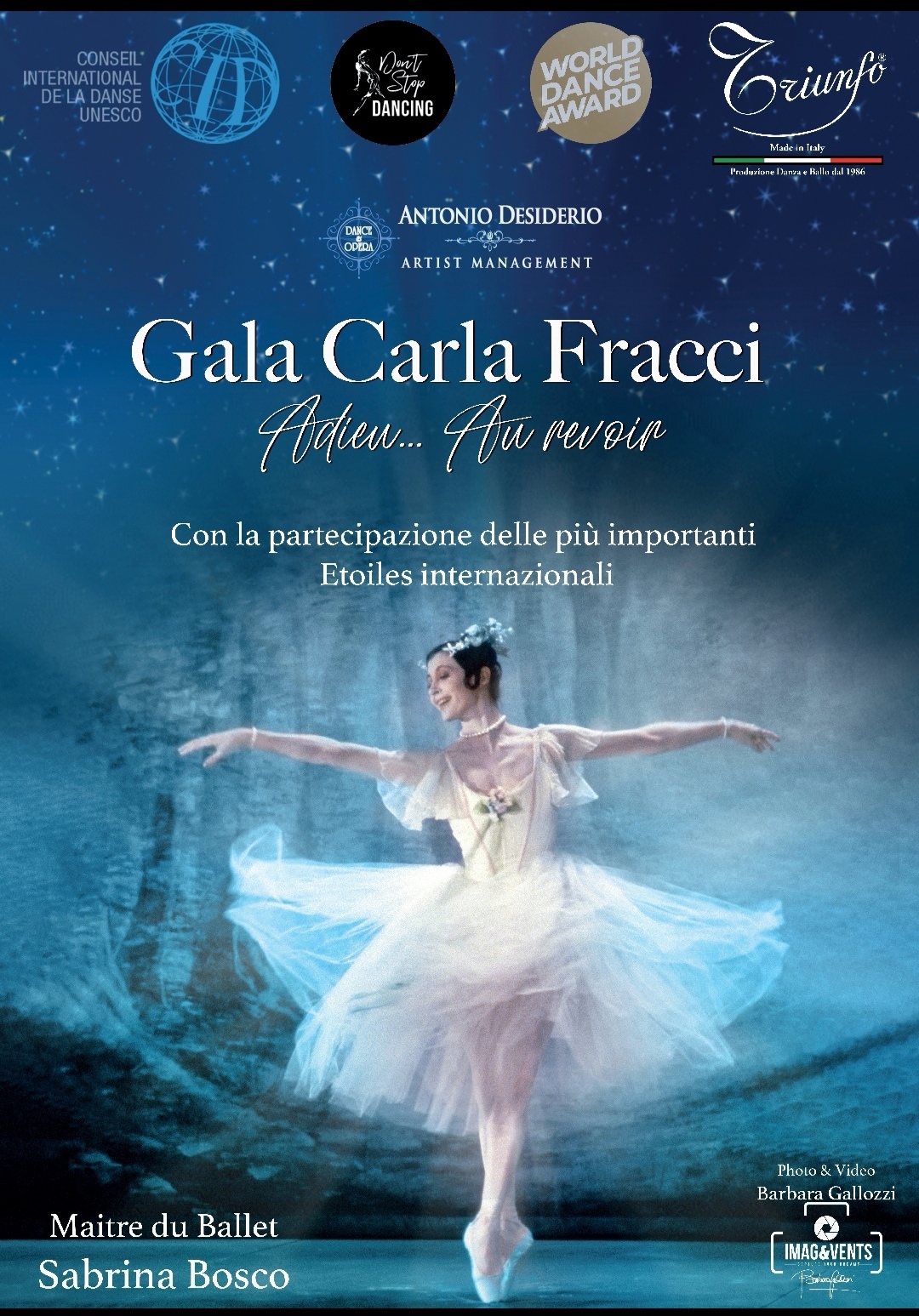 GALA CARLA FRACCI, Teatro Carcano di Milano