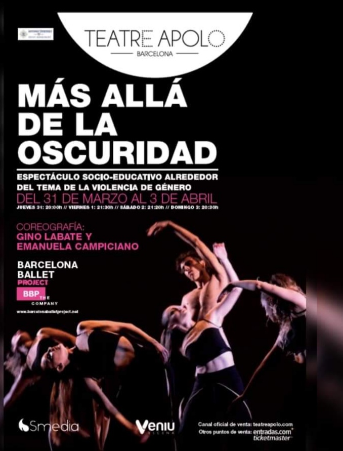 “MAS ALLA DE LA OSCURIDAD”, Teatro Apolo, Barcellona