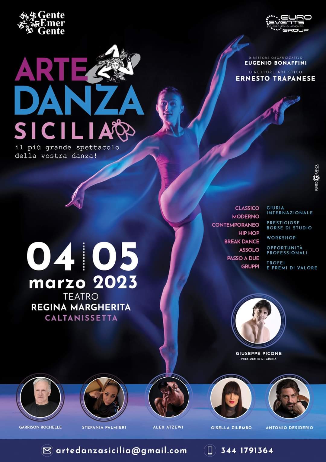 ARTE DANZA SICILIA, Teatro Regina Margherita, Caltanissetta