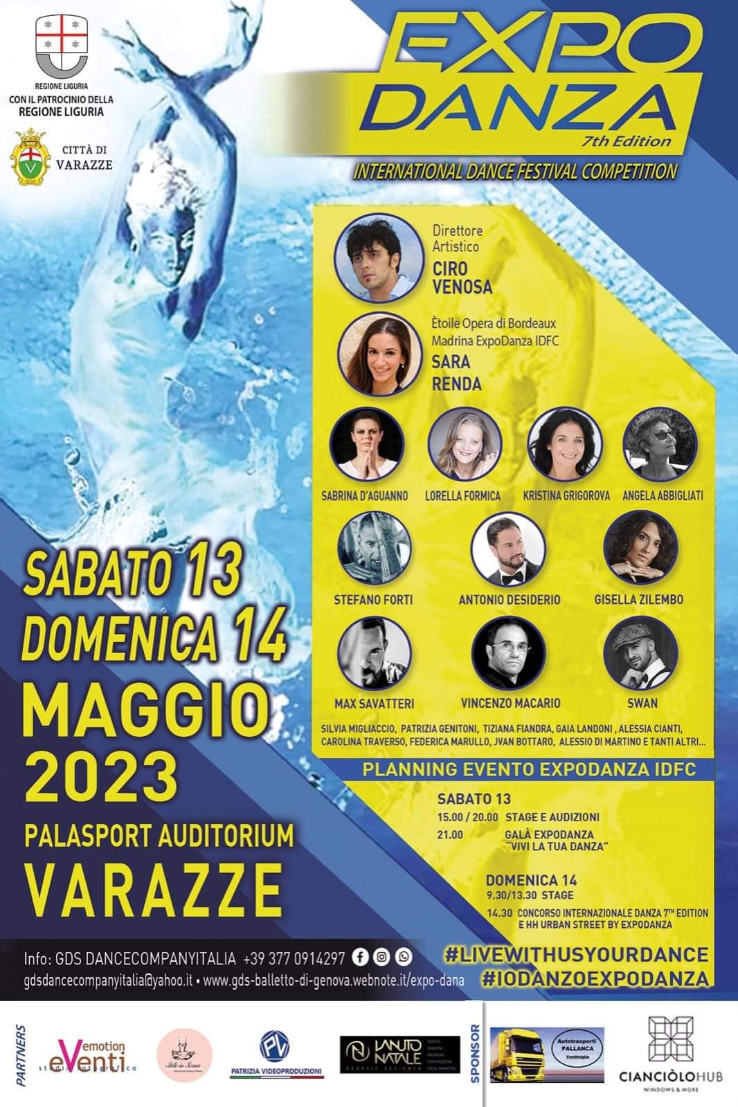 EXPO DANZA, Palasport Auditorium di Varazze