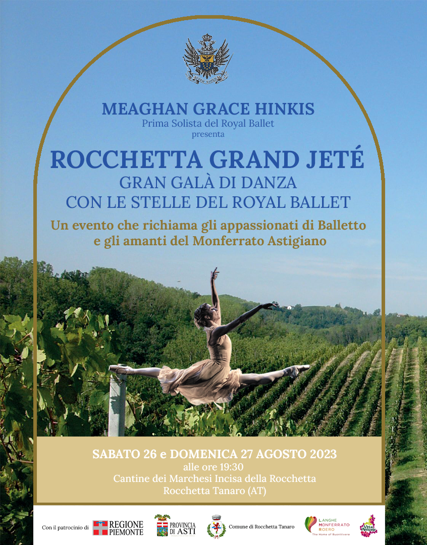 “ROCCHETTA GRAND JETE'”, Gala di Danza con le Stelle del Royal Ballet