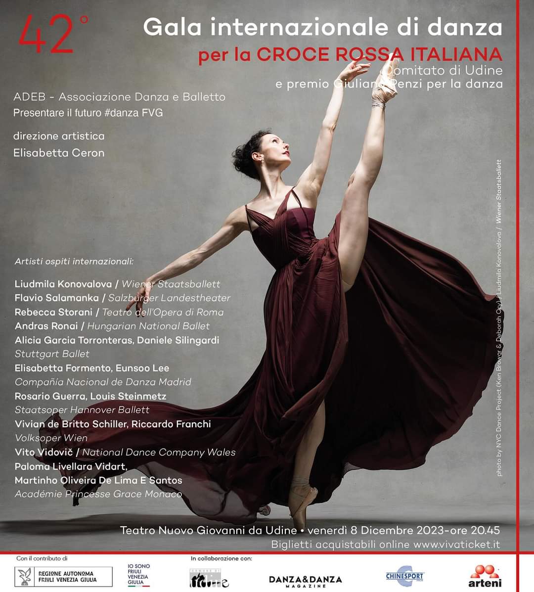 GALA DELLA CROCE ROSSA ITALIANA, Teatro Nuovo Giovanni da Udine