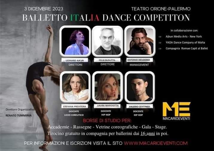 BALLETTO ITALIA COMPETITION, Palermo